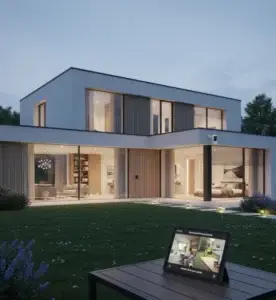 maison connectée avec alarme et caméras vestalia