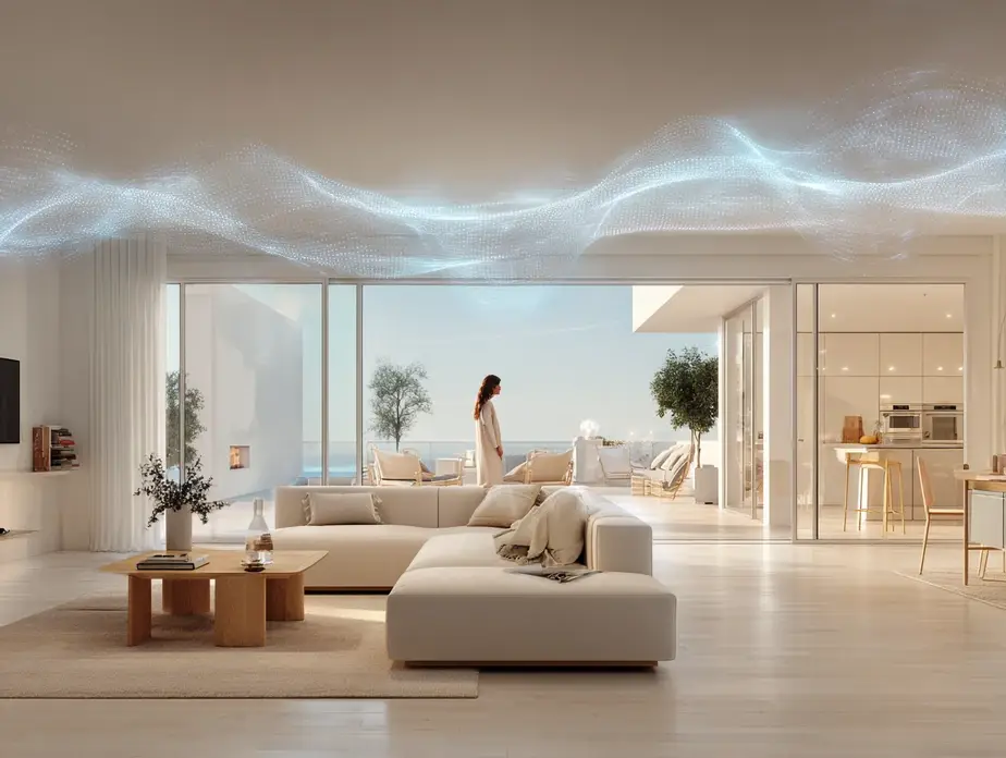 Scénarios audio multiroom, maison domotique