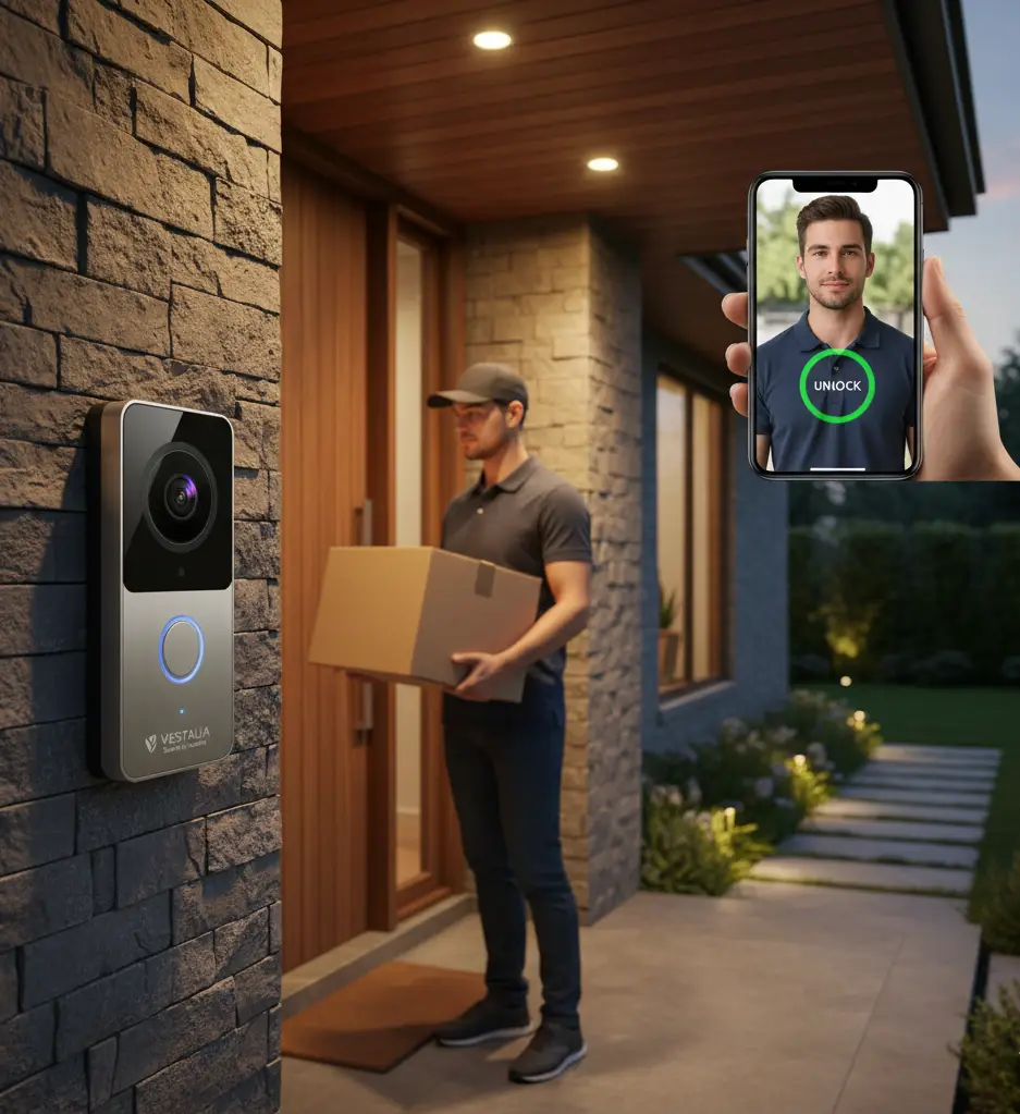 Protégez votre maison simplement avec la vidéosurveillance et l’interphonie 2 vidéosurveillance et interphone connecté