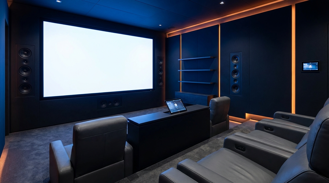 home cinéma haut de gamme salle de cinéma à la maison, home cinéma haut de gamme