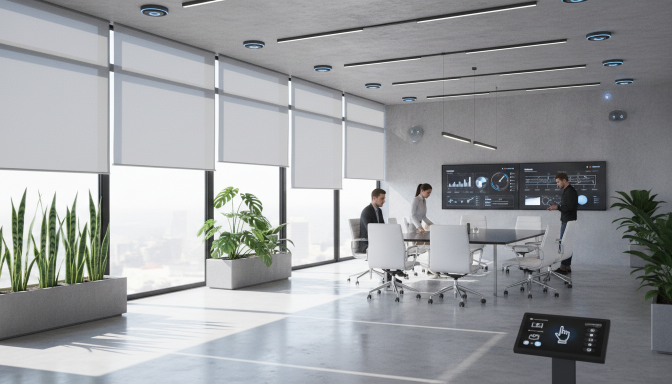 Domotique pour entreprise transformer vos locaux en bâtiment intelligent et performant 1 domotique pour entreprise bureaux intelligents