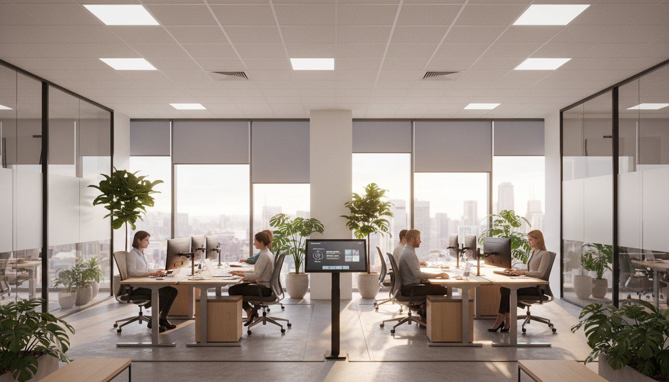 Domotique pour entreprise transformer vos locaux en bâtiment intelligent et performant 3 domotique pour entreprise bureaux intelligents