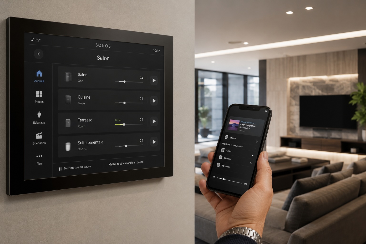 Devialet vs Sonos vs Klipsch : quel système audio pour une villa ? 1 Devialet vs Sonos vs Klipsch : quel système audio pour une villa ?