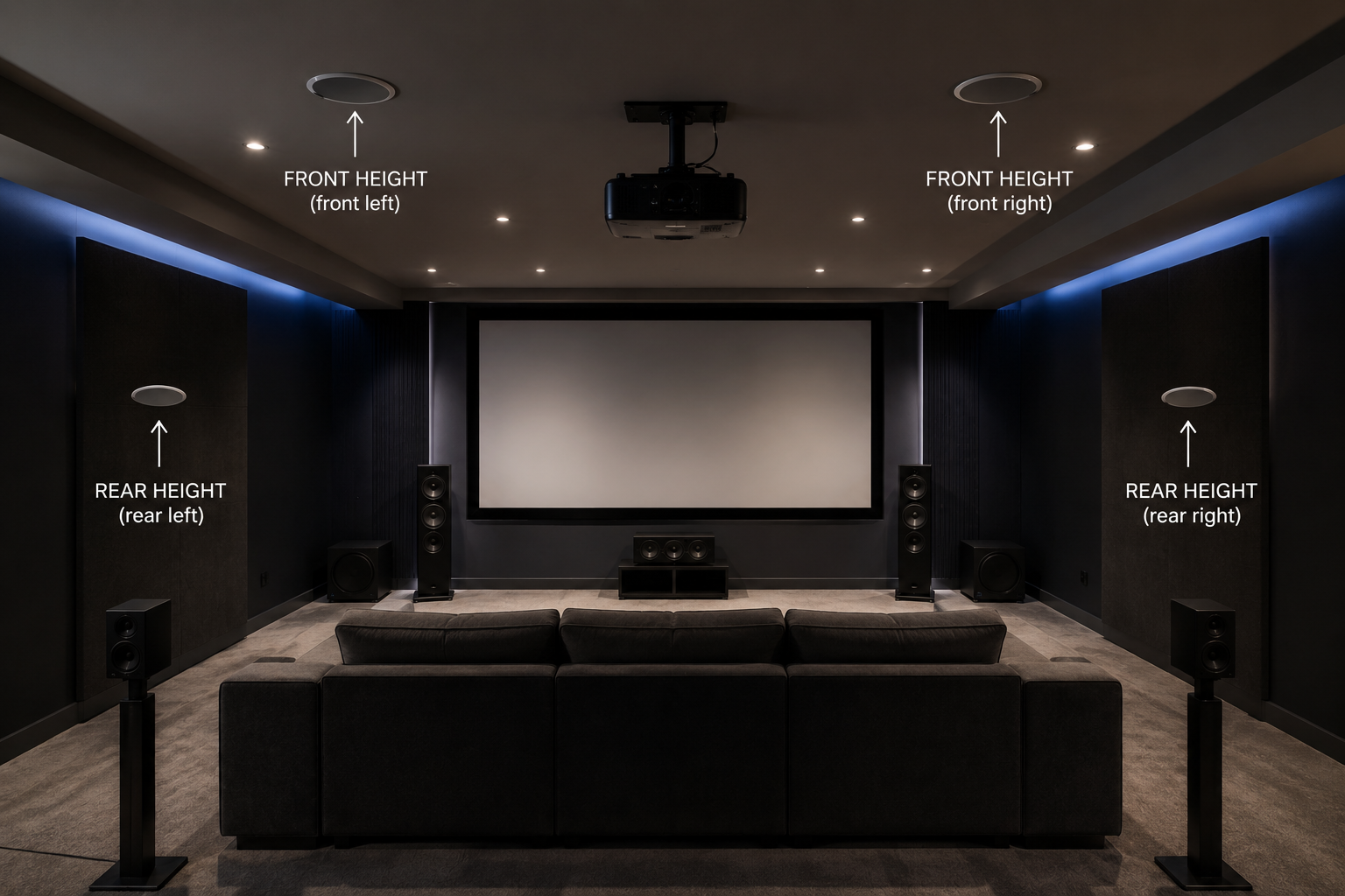 Enceintes encastrables au plafond : le guide pour un son immersif 1 Enceintes encastrables au plafond